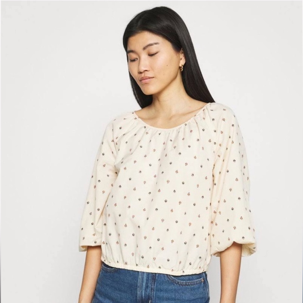 NWOT Madewell Amber Top in Sunrise Floral, XS